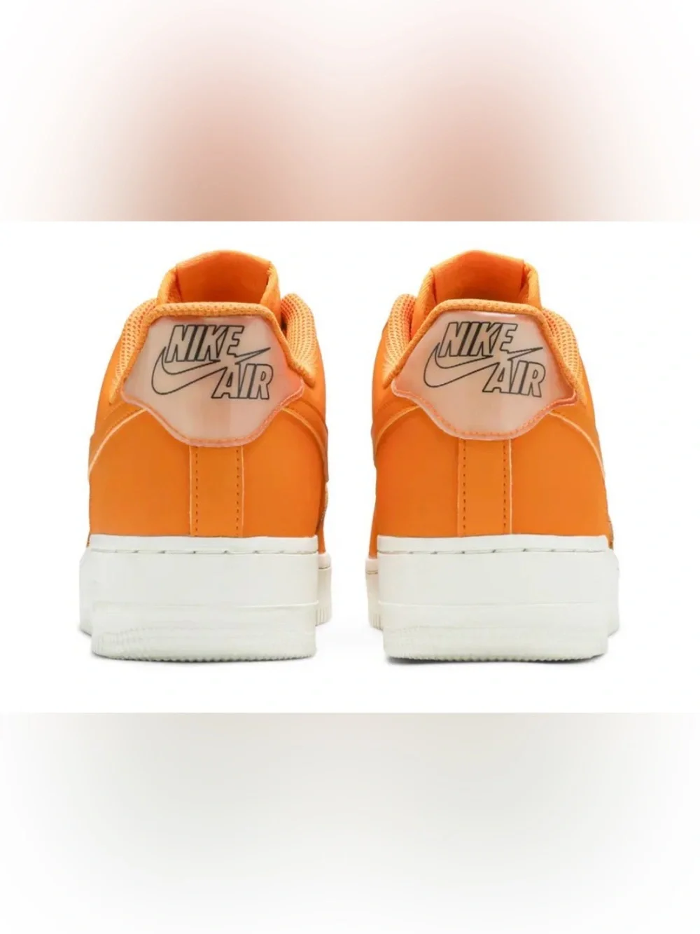 Nike Air Force 1 Low Essential “Orange Peel”Lifestyle Sneakers Size 7.5 Womens